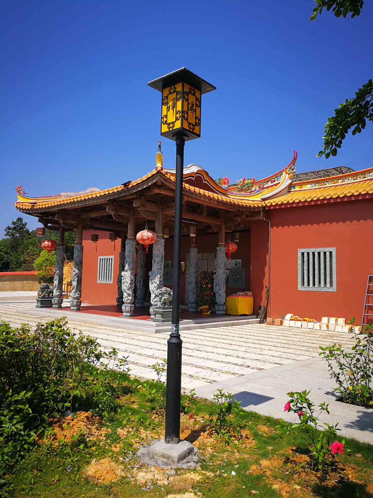 寺廟仿古光能景觀燈