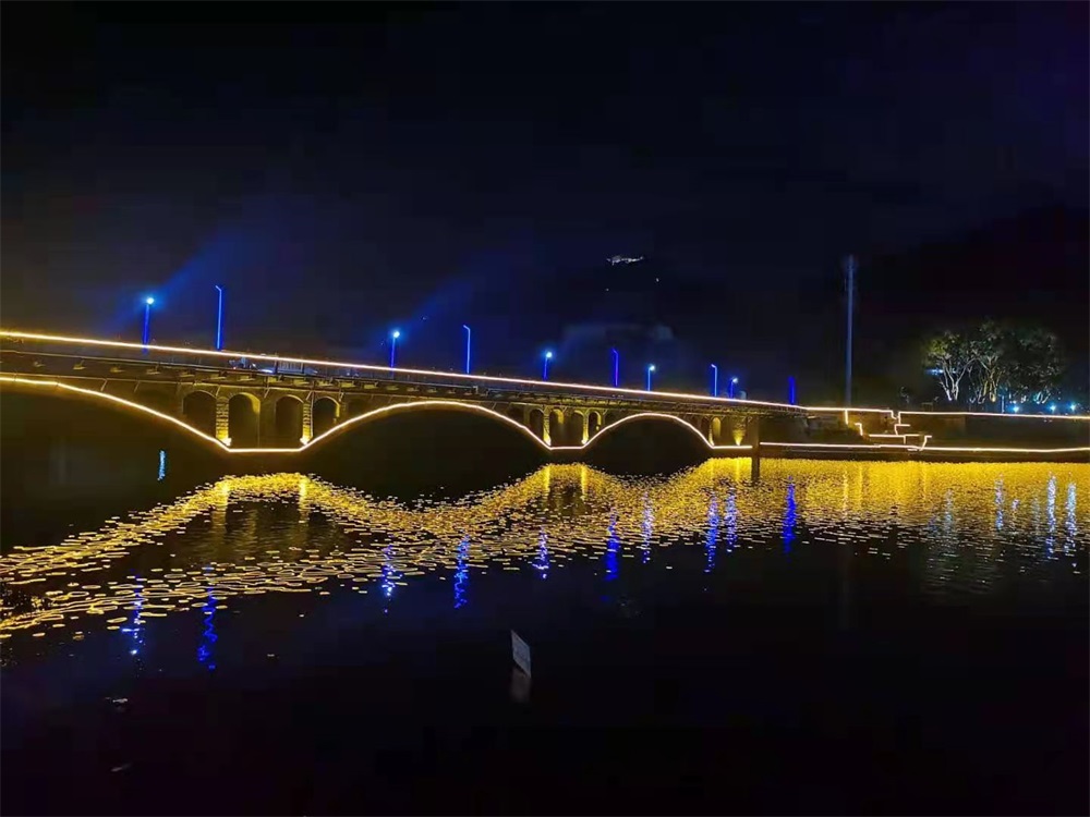 2021橋邊多色微光能景觀燈路燈
