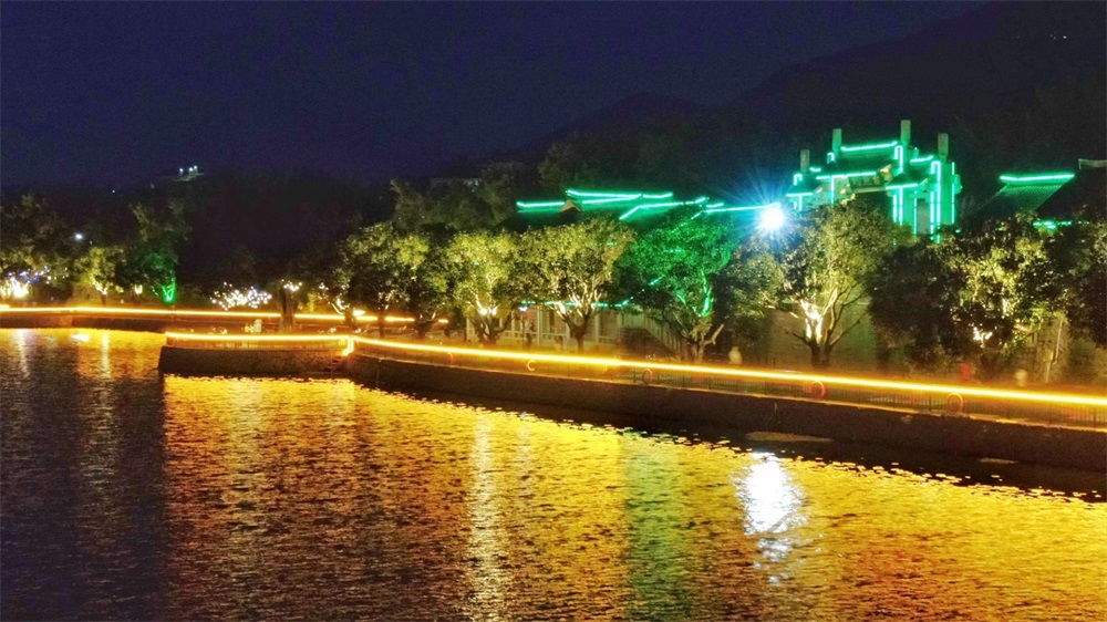 太陽能無電亮化夜景系列景觀燈景點夜景亮化效果